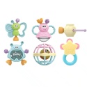 Baby Rattle 7w1 – zestaw grzechotek w pudełku potworku