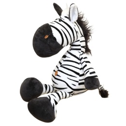 Pluszowa Maskotka Przytulanka Zebra Biało Czarna 25cm