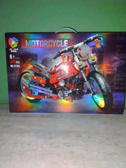 Klocki Konstrukcyjne JIQILE – MOTORCYCLE (Model 47104)