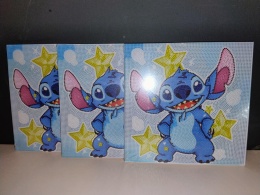 Obrazek diamentowy 5D – postać inspirowana Stitch z bajki