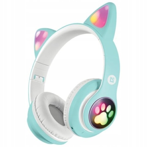 Słuchawki Bluetooth z Uszami Kota