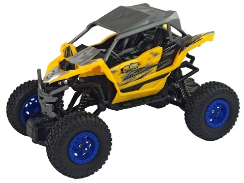 terenówka Off-Road, pojazd zdalnie sterowany, żółty, 1: 16