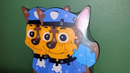 Puzzle Drewniane Edukacyjne – Chase z Psiego Patrolu