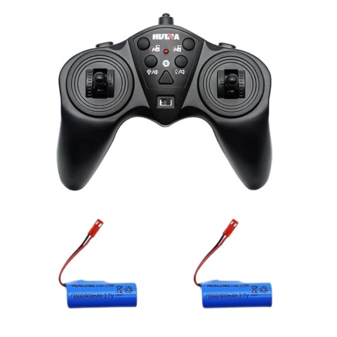 Spychacz Buldożer Samochód Budowlany Zdalnie Sterowany 1:16 R/C Żółty