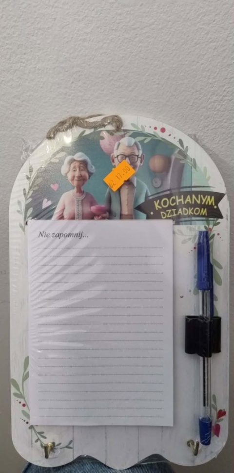 Tablica do notatek z długopisem KOCHANYM DZIADKOM