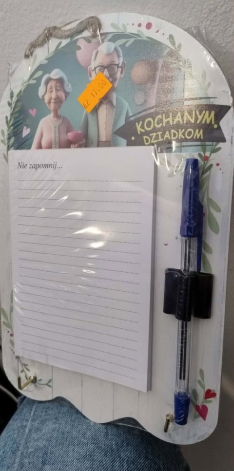 Tablica do notatek z długopisem KOCHANYM DZIADKOM