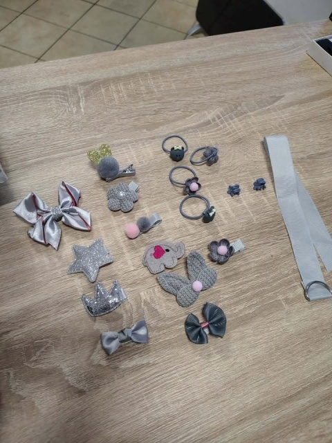 zestaw akcesoriów do włosów dla dziewczynek,