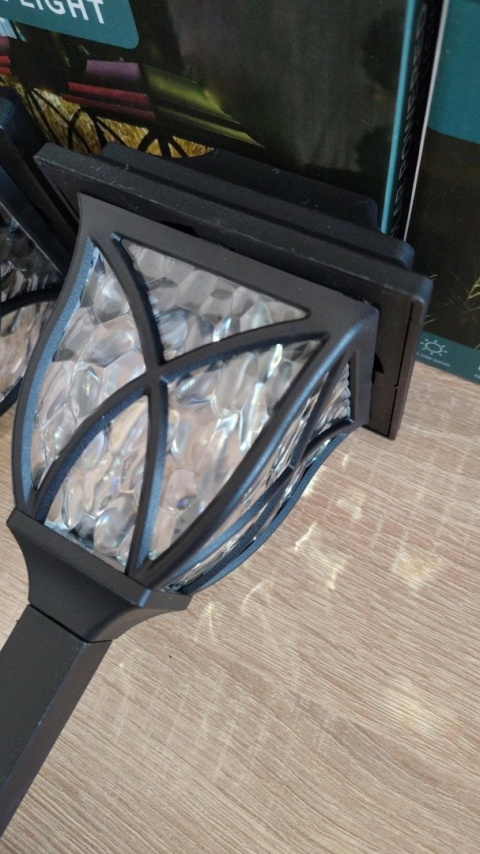 Lampa solarna LATARNIA biały zimny 44x10 cm - 1 szt