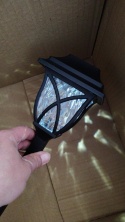Lampa solarna LATARNIA biały zimny 44x10 cm - 1 szt