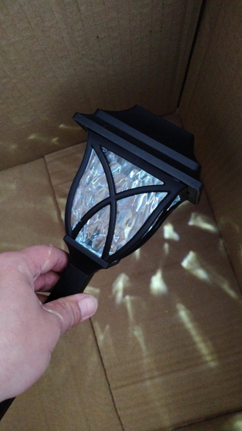 Lampa solarna LATARNIA biały zimny 44x10 cm - 1 szt