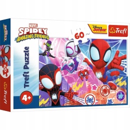 PUZZLE 60 SPIDEY SPIDERMAN Bohaterska przygoda