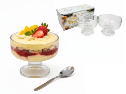 Pucharek do deserów gładki 10x8 cm